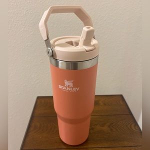 RARE HARD TO FIND Stanley Ice Flow Flip Straw Tumbler 30oz, Grapefruit